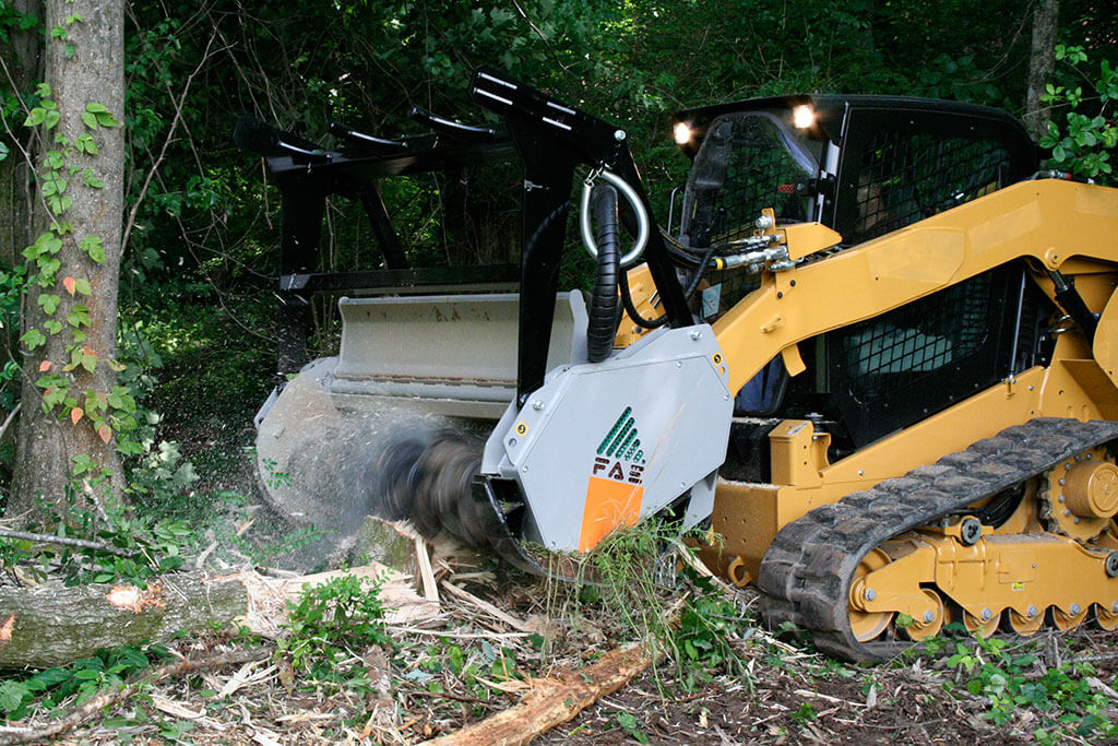 FAE UML SSL VT HIGH FLOW SKID STEER MULCHER