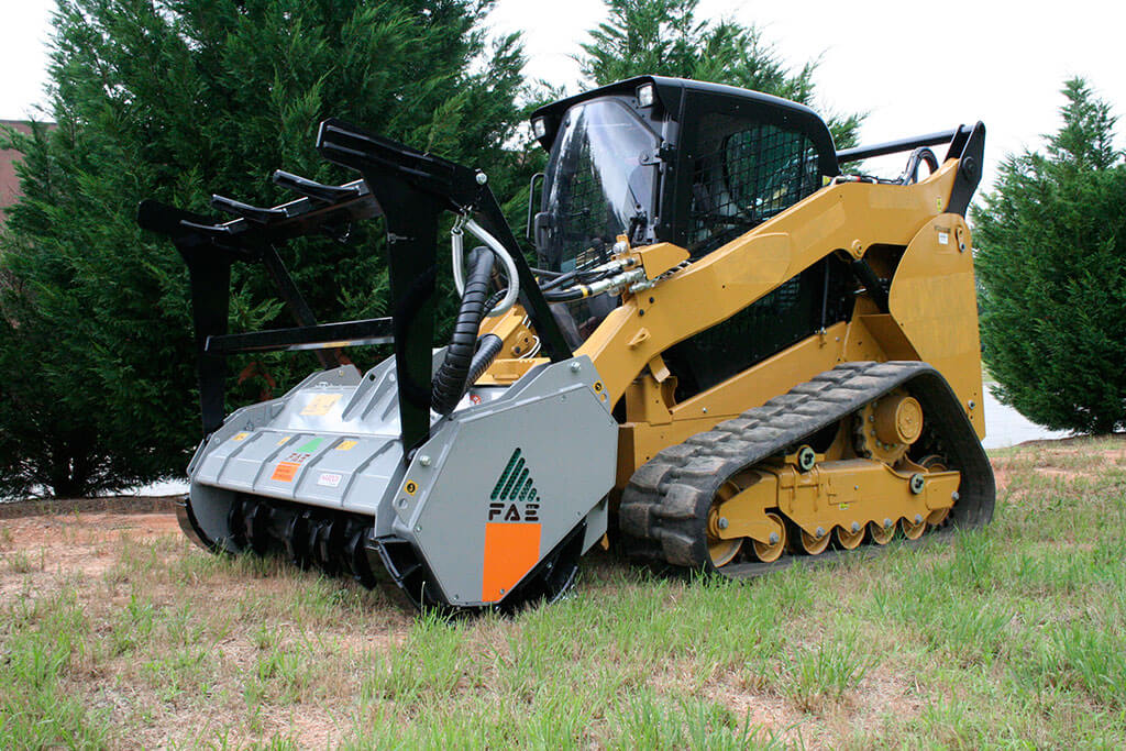 FAE UML SSL VT HIGH FLOW SKID STEER MULCHER