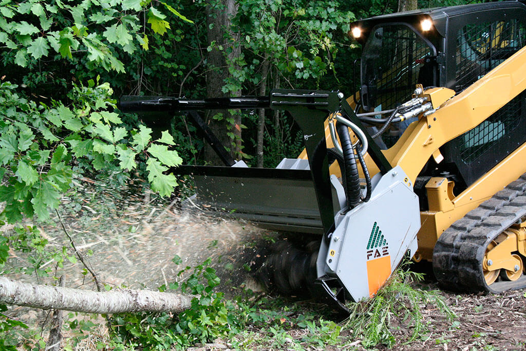 FAE UML SSL VT HIGH FLOW SKID STEER MULCHER