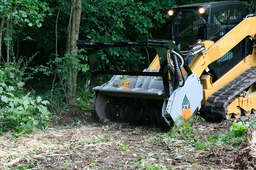 FAE UML SSL VT HIGH FLOW SKID STEER MULCHER