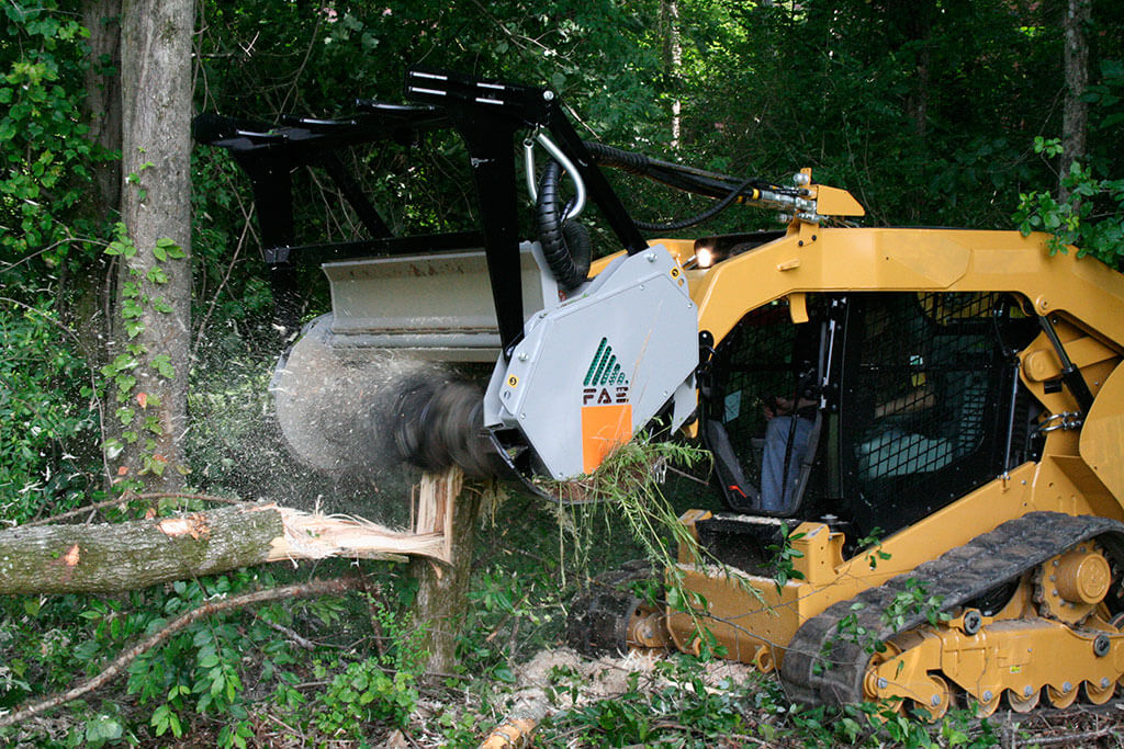 FAE UML SSL VT HIGH FLOW SKID STEER MULCHER